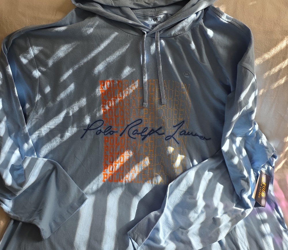 Ralph Lauren Sky Blue Polo Hoodie